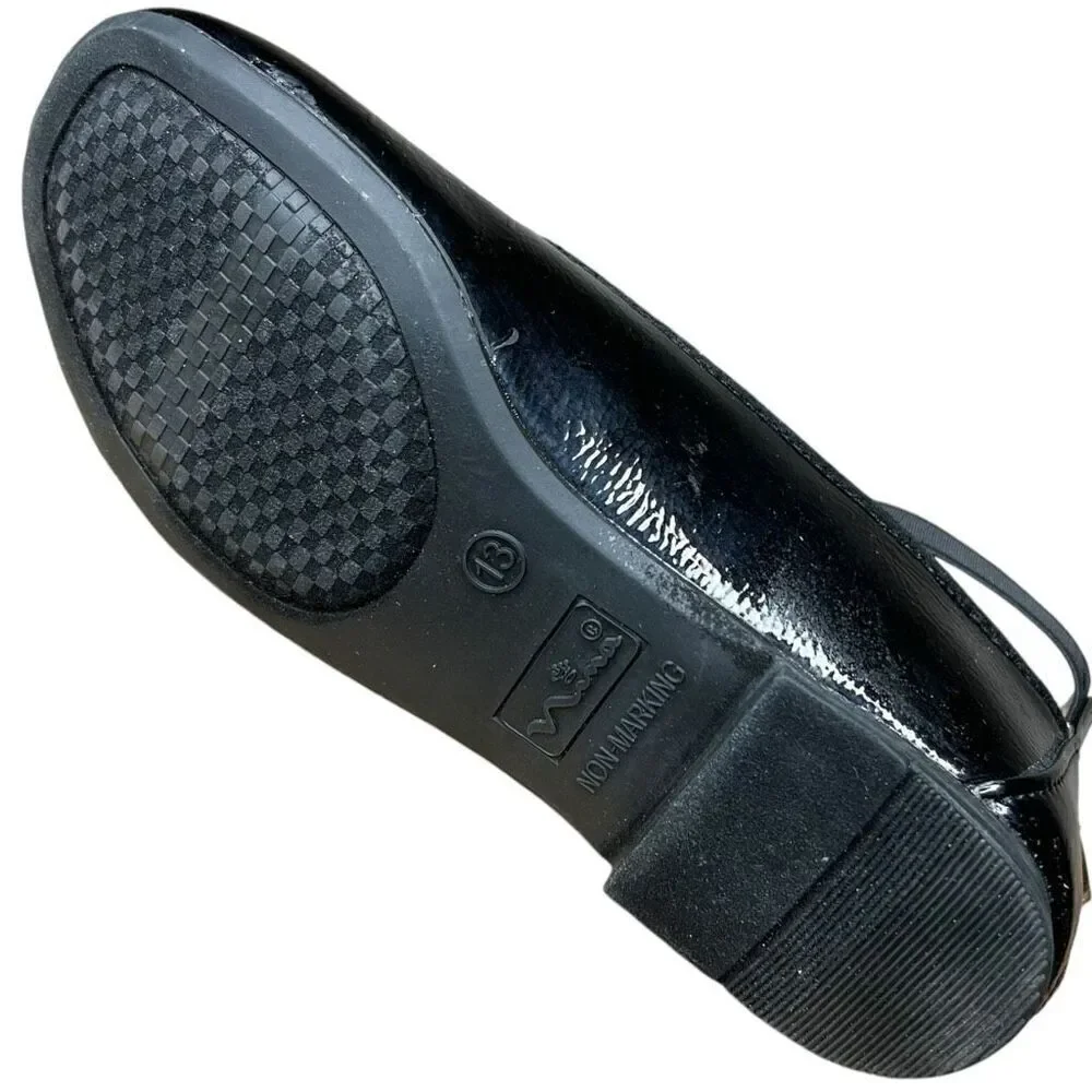 NEW Nina Little Girls Marissa Black Flat 11